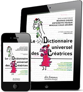 L’eBook du Dictionnaire universel des créatrices