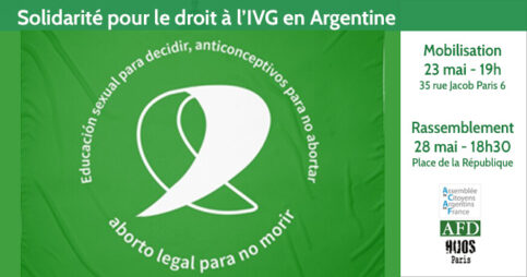 Pour le droit à l’IVG aux USA, en Argentine…