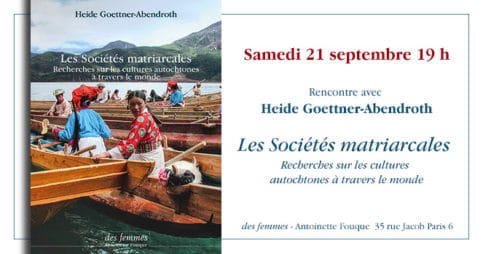 Rencontre autour du livre Les Sociétés matriarcales