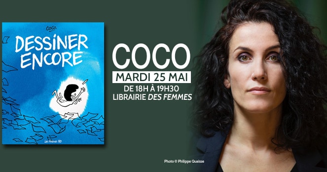 Coco, Dessiner encore, à la librairie des femmes