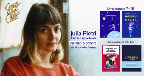 Julia Pietri à la librairie des femmes