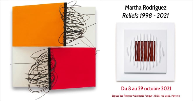 Martha Rodriguez expose Reliefs, 1998-2021