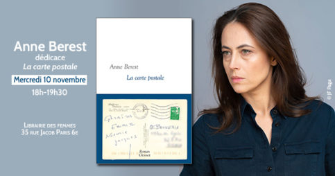 Anne Berest dédicace La carte postale