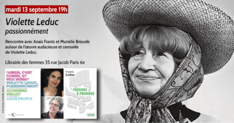 Rencontre autour de Violette Leduc