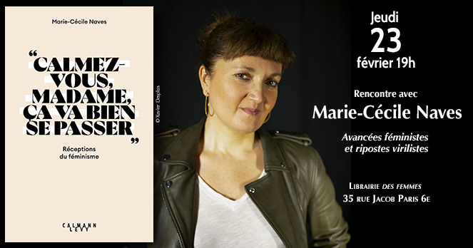 Marie-Cécile Naves à la librairie des femmes