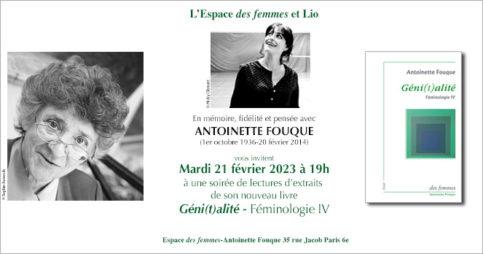 Hommage à Antoinette Fouque