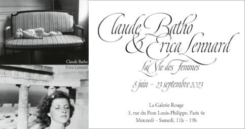 Claude Batho et Erica Lennard, photographies