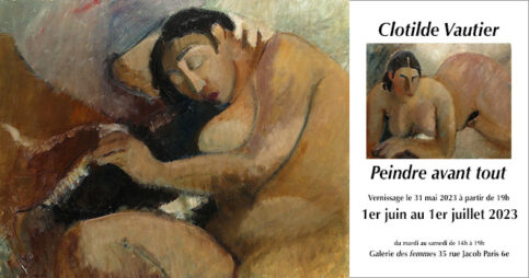 Clotilde Vautier, Peindre avant tout