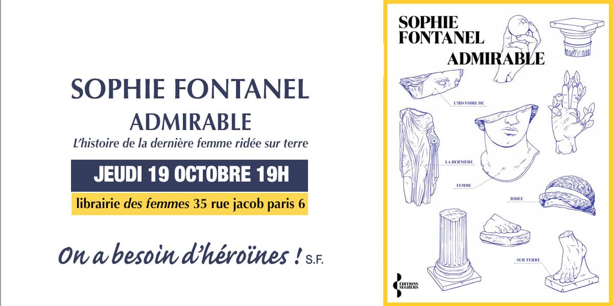 Librairie Mollat: Sophie Fontanel - Admirable, l'histoire de la dernière  femme ridée sur Terre en Apple Podcasts