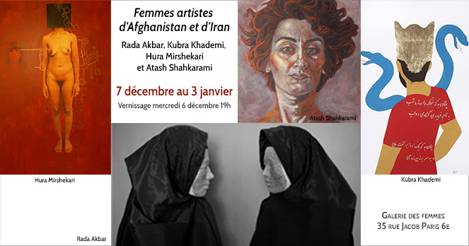 Femmes artistes d’Afghanistan et d’Iran