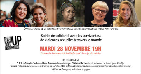 Solidarité avec les survivant.e.s de violences sexuelles