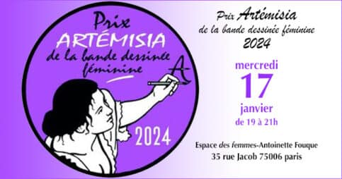 Remise du Prix Artémisia 2024