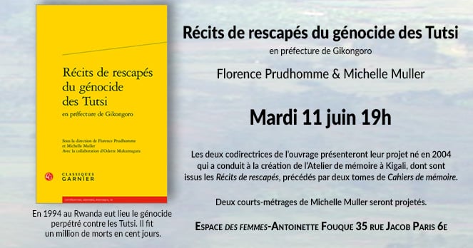 Rwanda, récits de rescapés du génocide des Tutsi