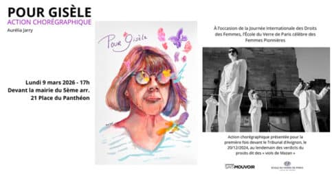Pour Gisèle, action chorégraphique